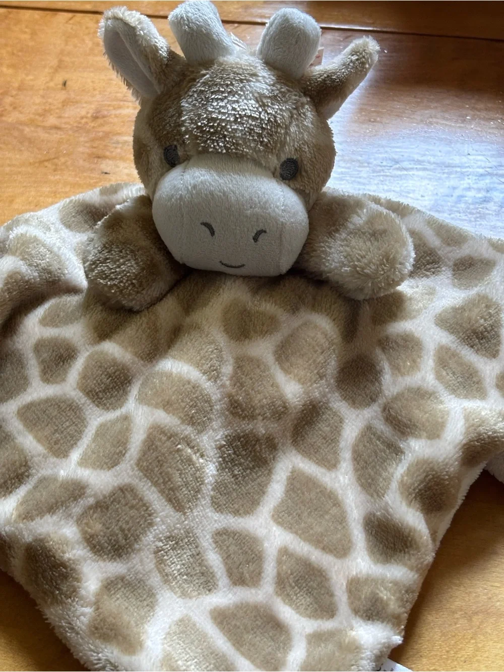 Oobles Giraffe Lovey Plush Security Blanket‎ Baby Rattle Toy DANBAR NWT